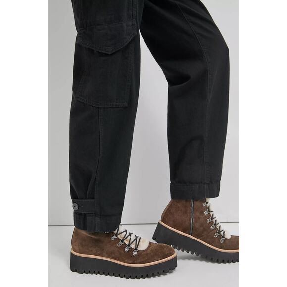 NWT- ANTHROPOLOGIE EDWIN Harlow Ultra High-Rise Paperbag Relaxed Jeans Size27 - Picture 3 of 4